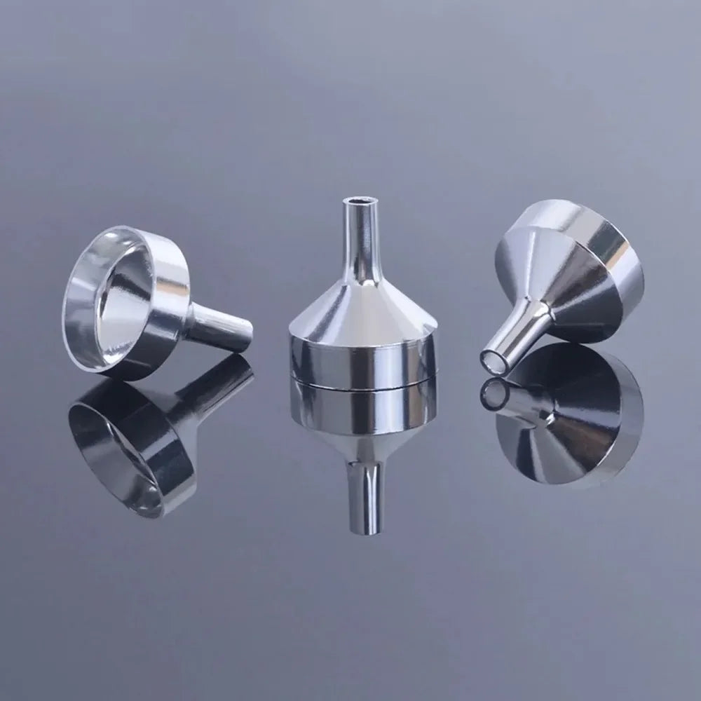 Metal Aluminum Funnel - 5pcs